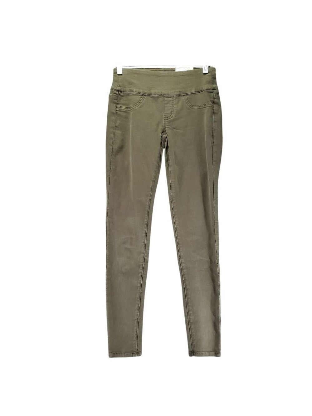 So Jeans Womens XS Olive Green Pull On Jegging Stretch Denim *NWT*